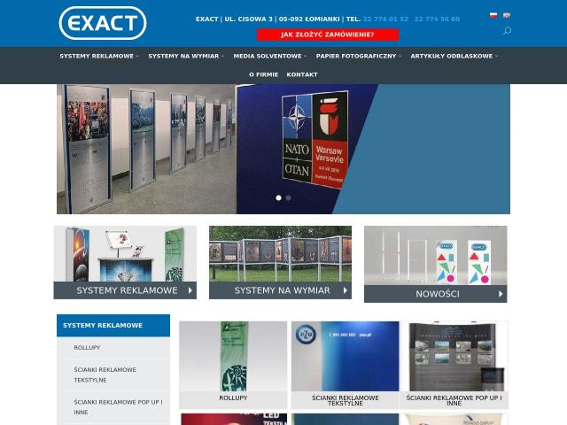EXACT Company Systemy reklamowe