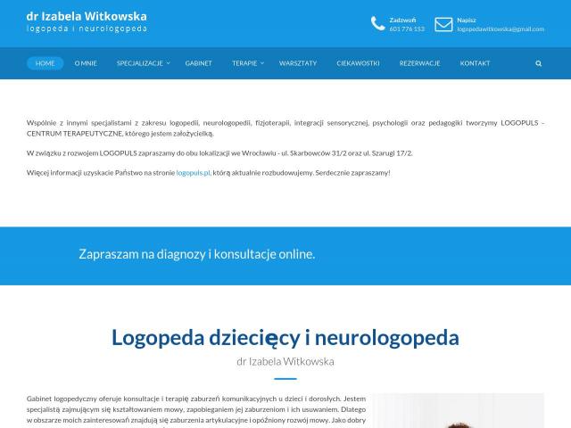 Logopeda Izabela Witkowska